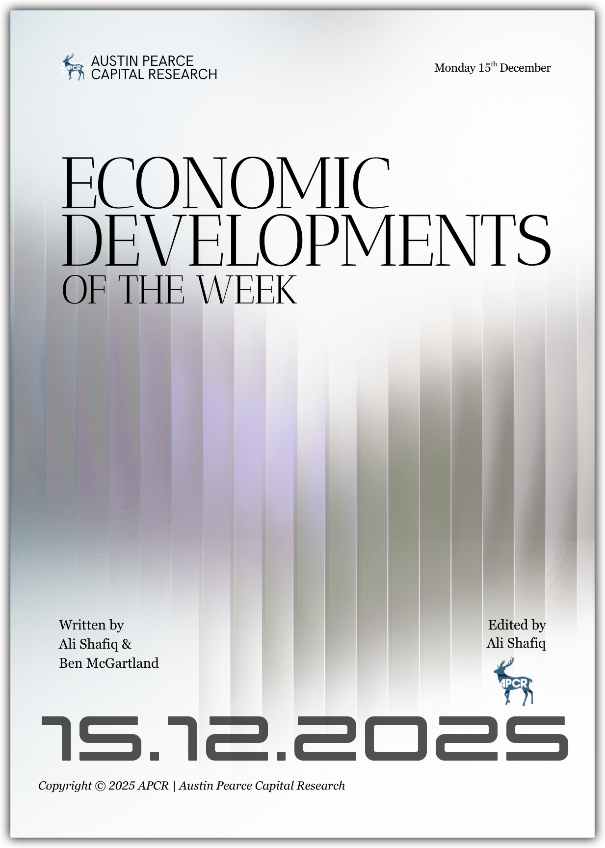 Weekly Market Insights - 15/12/25